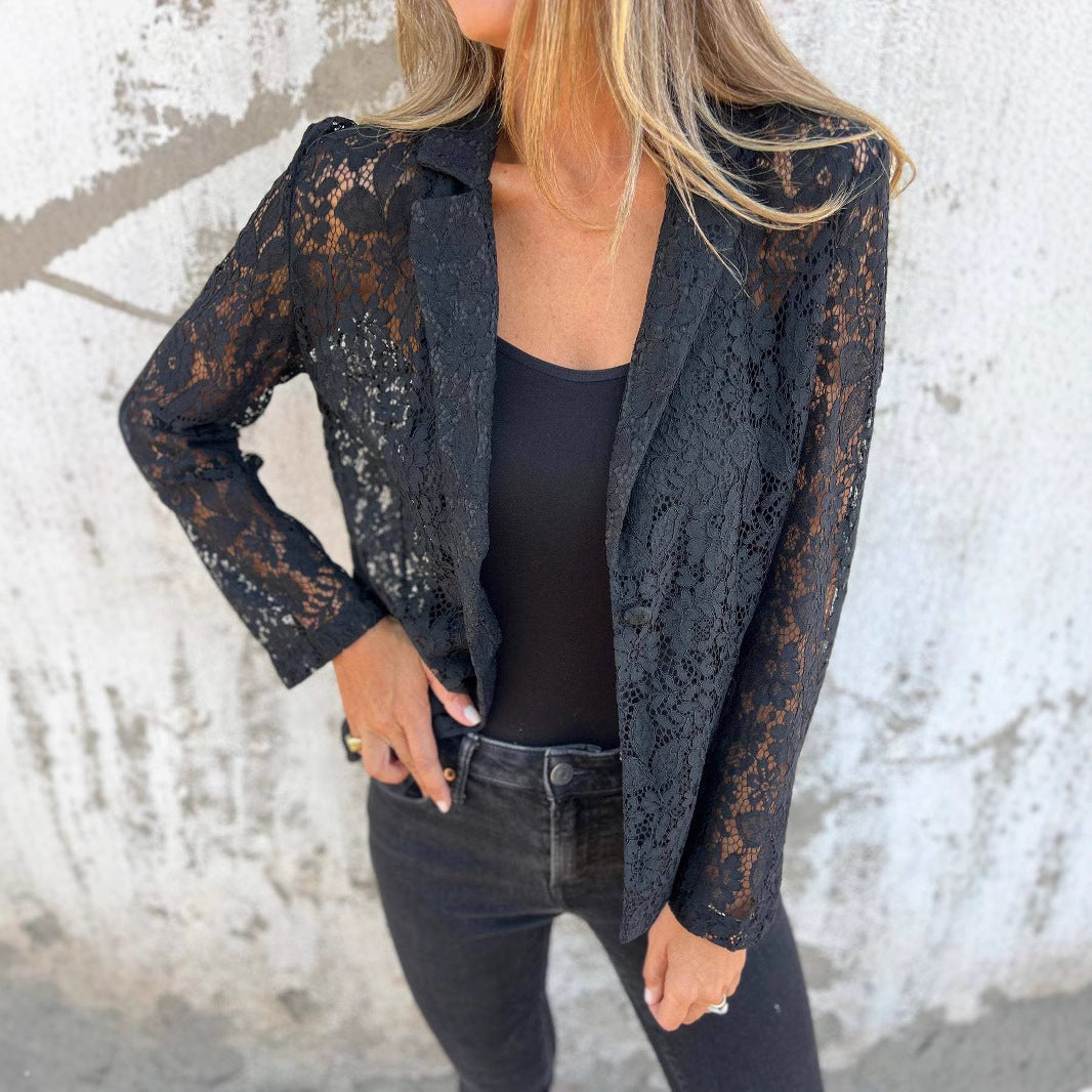 Chemise en dentelle de mode pour femmes