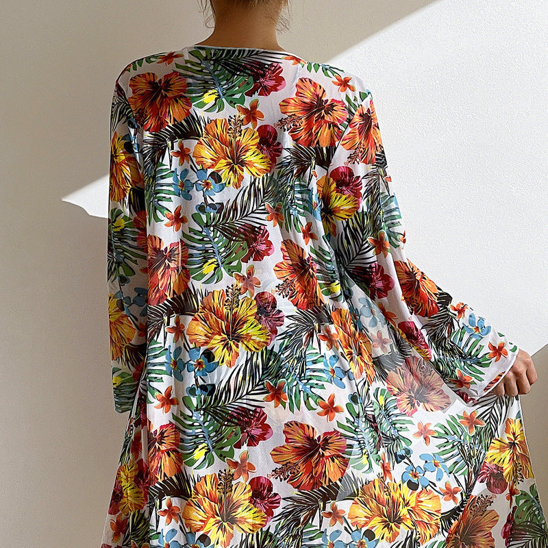 Maillot Deux Pièces Avec Blouse Longue