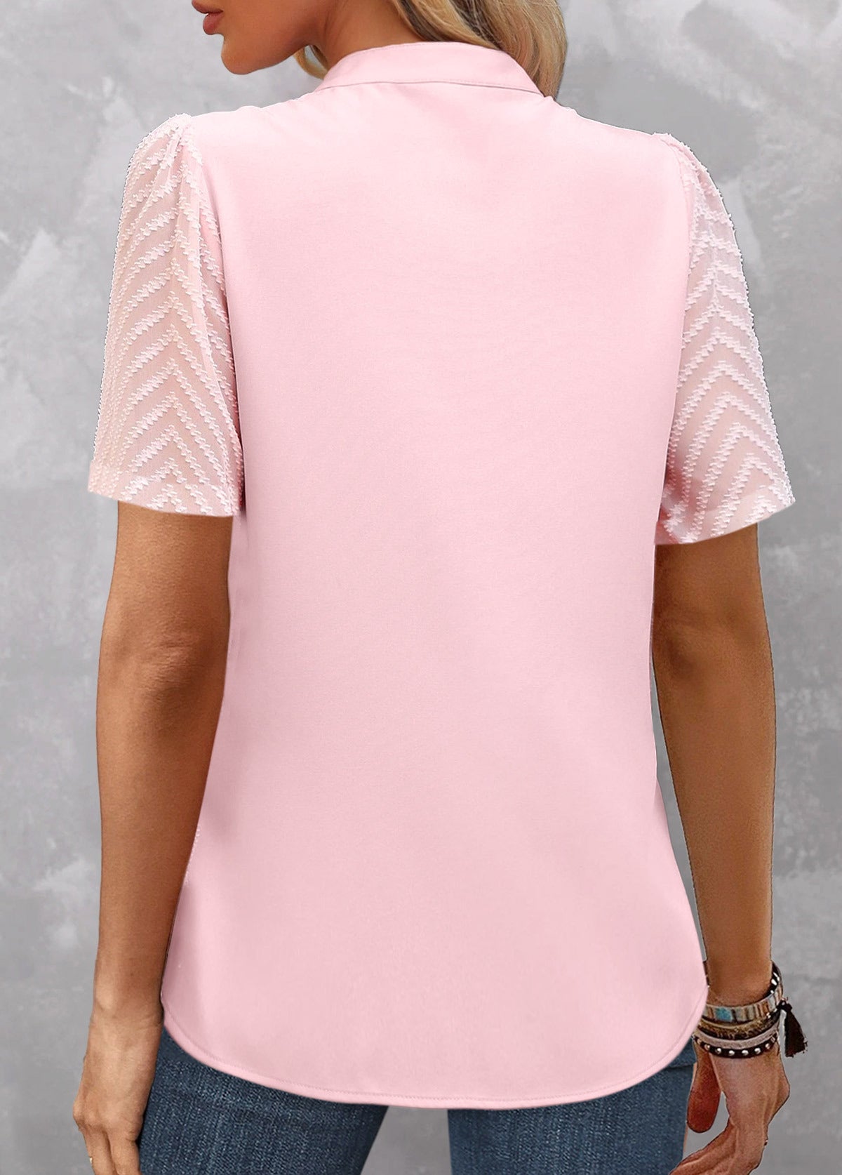 T-shirt Col V, Casual & Tendance
