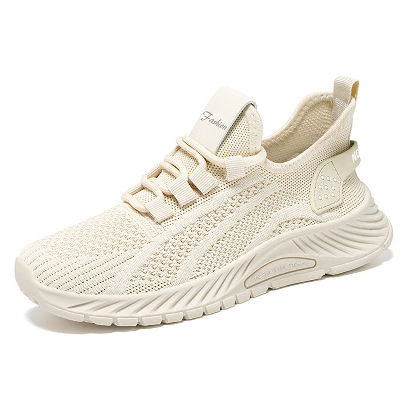 Baskets Femme Légères et Confortables – Chaussures de Marche Antidérapantes en Maille Respirante pour Sport, Travail ou Quotidien