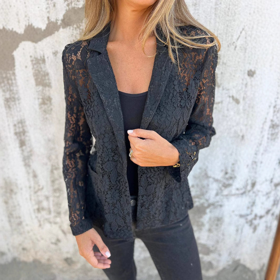 Chemise en dentelle de mode pour femmes