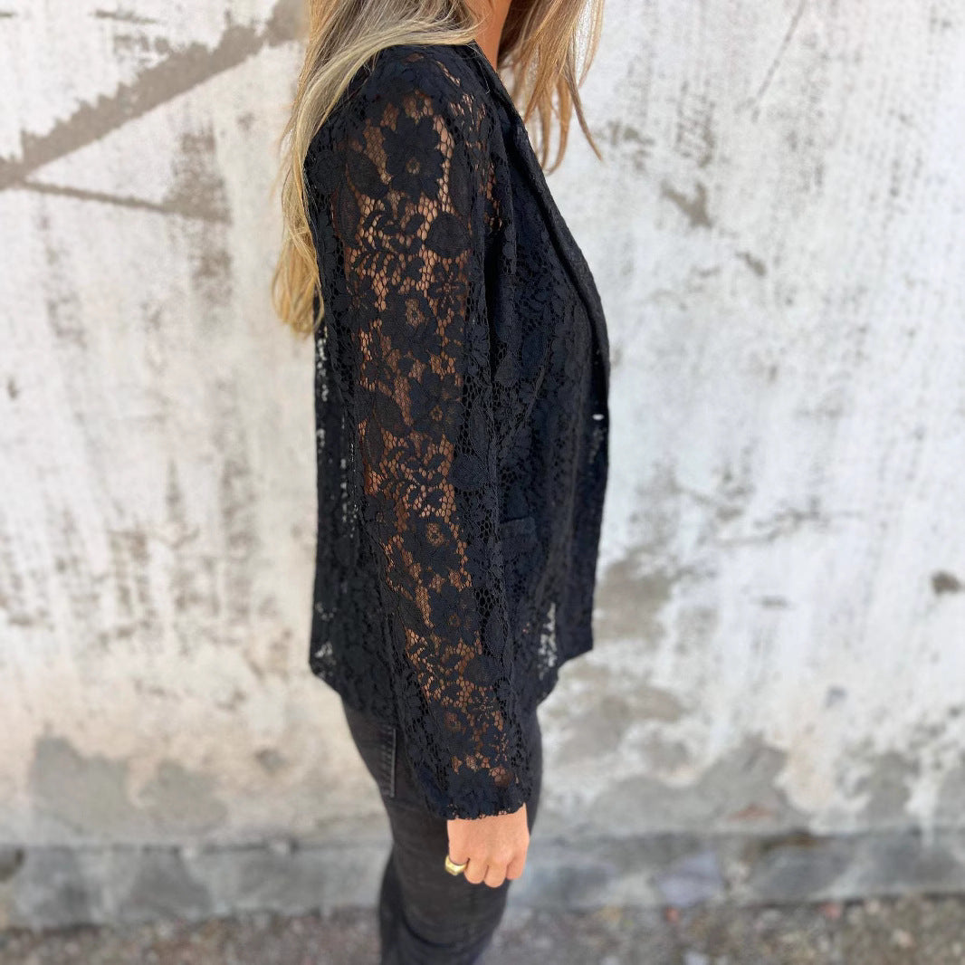 Chemise en dentelle de mode pour femmes