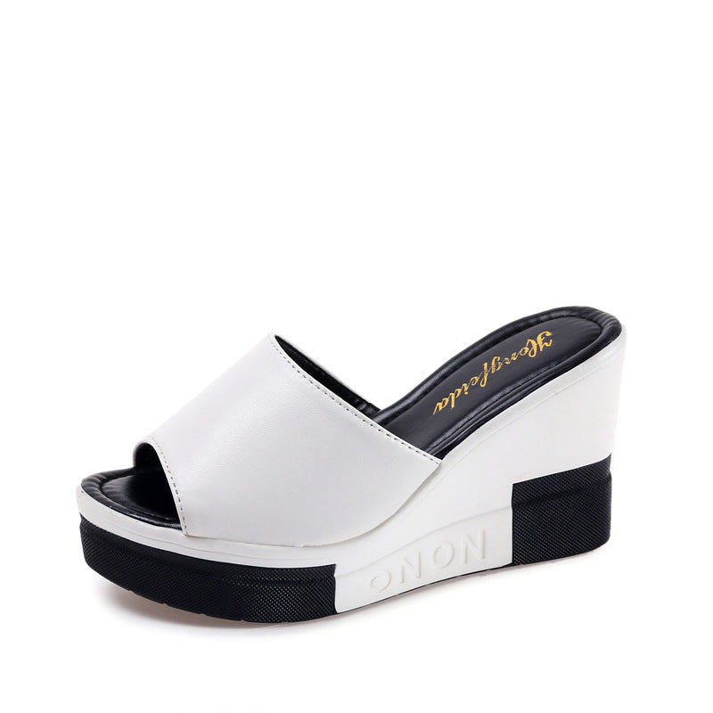 Flat Buckle Platform Casual Lightweight Women'S Shoes