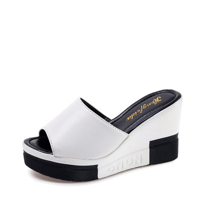 Flat Buckle Platform Casual Lightweight Women'S Shoes