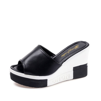 Flat Buckle Platform Casual Lightweight Women'S Shoes