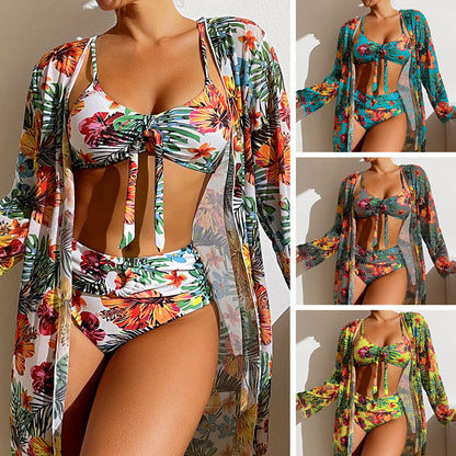 Maillot Deux Pièces Avec Blouse Longue