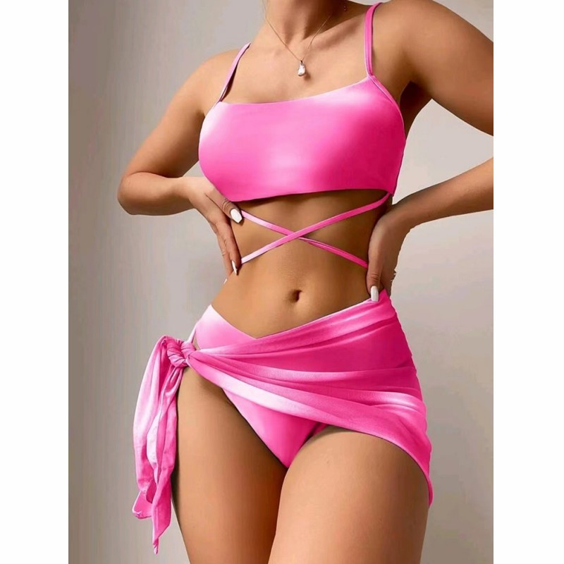 Bikini Tie-Dye 3 Pièces Sexy
