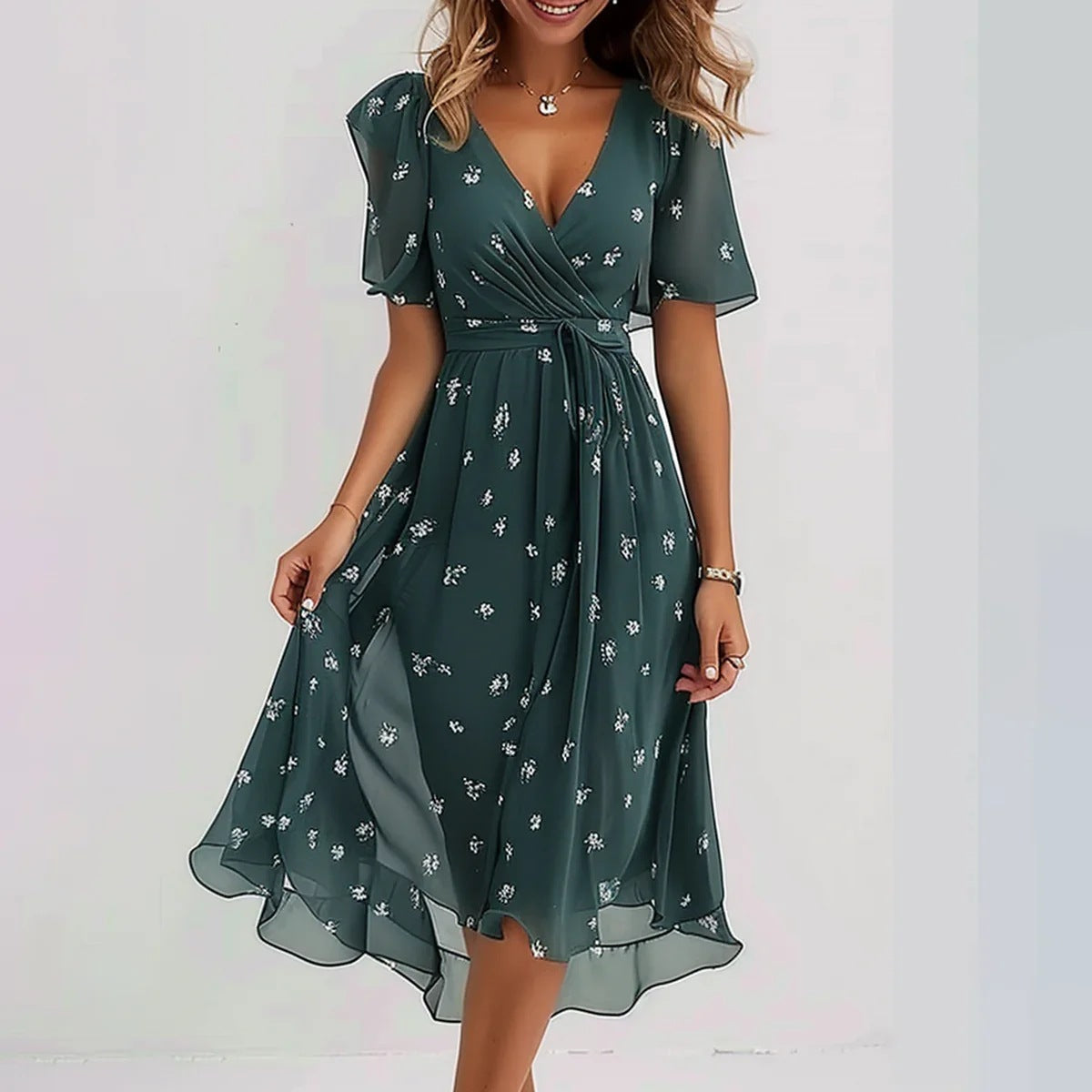 Robe Été Élégante Femme